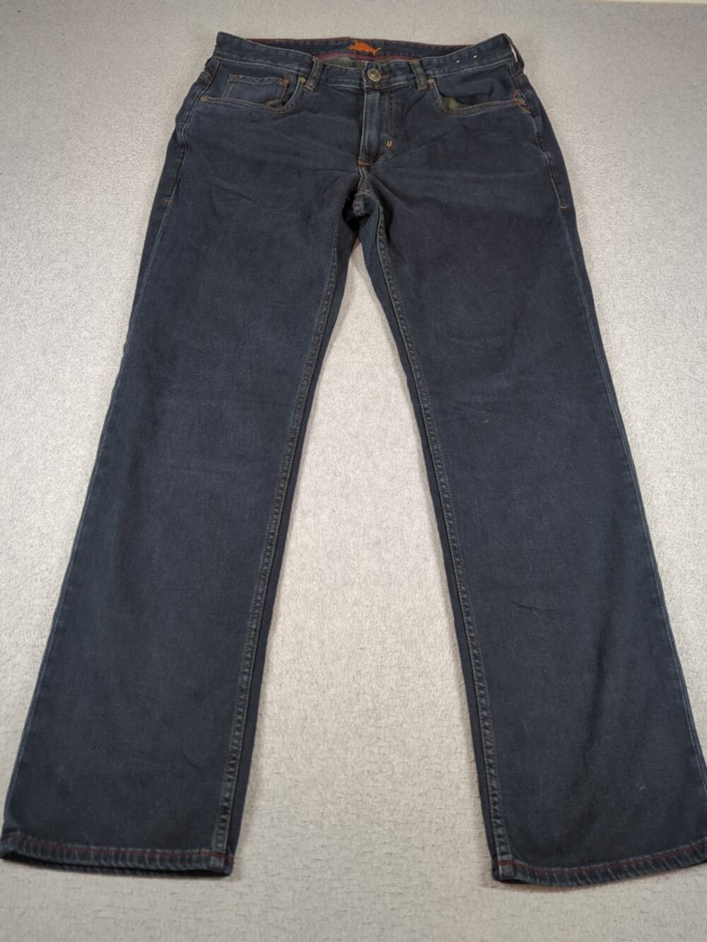 Tommy Bahama Jeans Men's 32x32 (Fit 32x31) Blue Denim Straight Leg Dark Wash